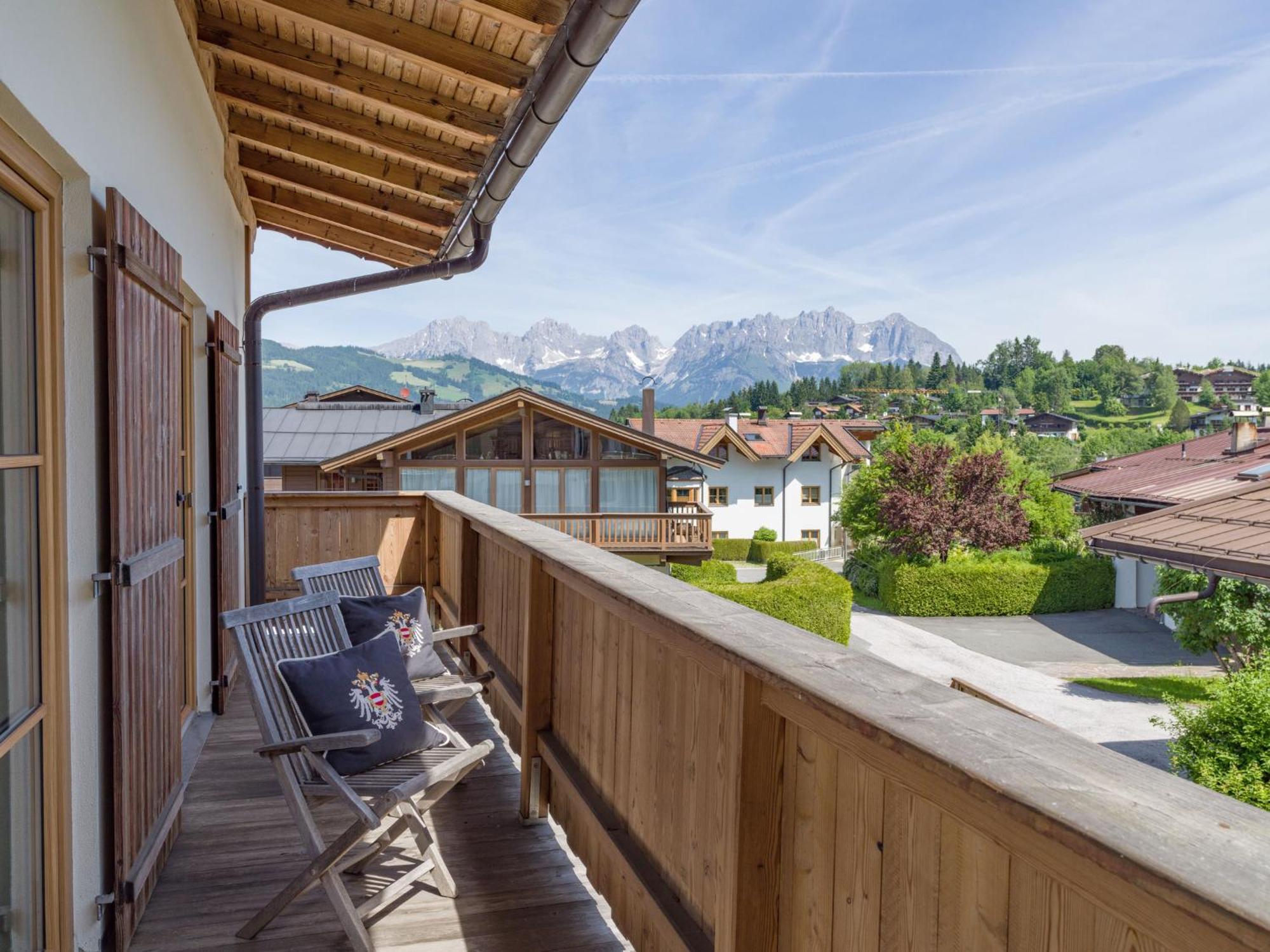 Landhaus Kitzhorn Appartement Hahnenkamm - By Nv-Appartements 키츠부헬 외부 사진