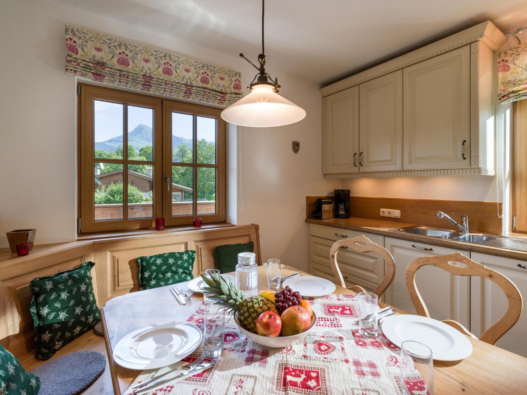 Landhaus Kitzhorn Appartement Hahnenkamm - By Nv-Appartements 키츠부헬 외부 사진