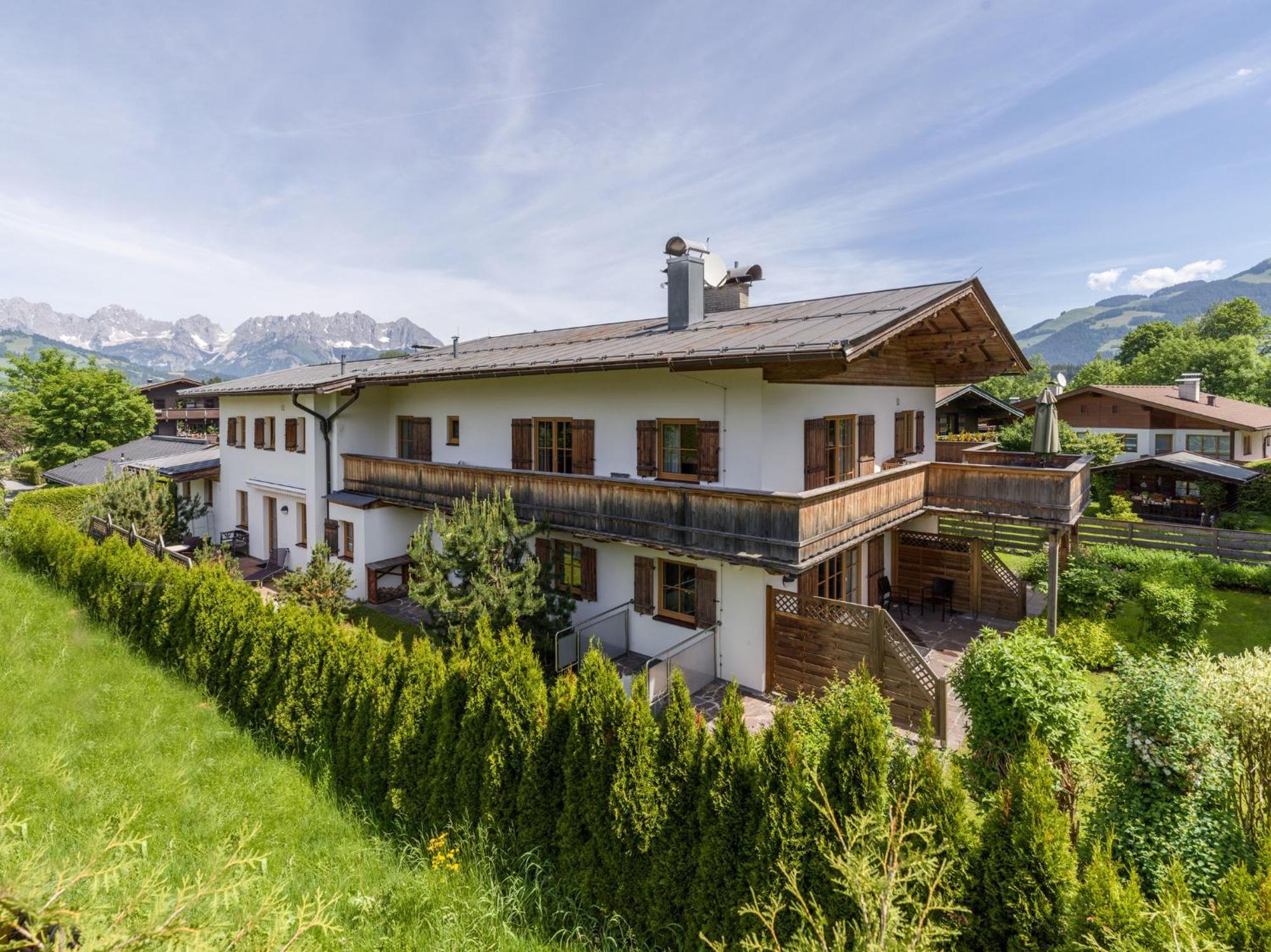 Landhaus Kitzhorn Appartement Hahnenkamm - By Nv-Appartements 키츠부헬 외부 사진